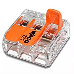 Svorka WAGO 221-413 3x0,14-4(4) mm s páčkou