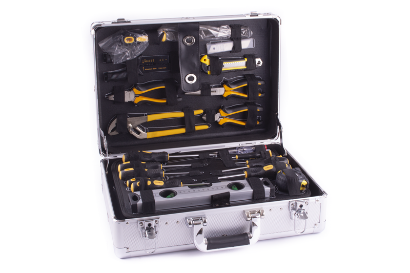 Lobster 107999 Kufr Al s nářadím, 109ks